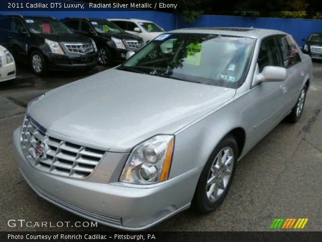 2011 Cadillac DTS Luxury in Radiant Silver Metallic
