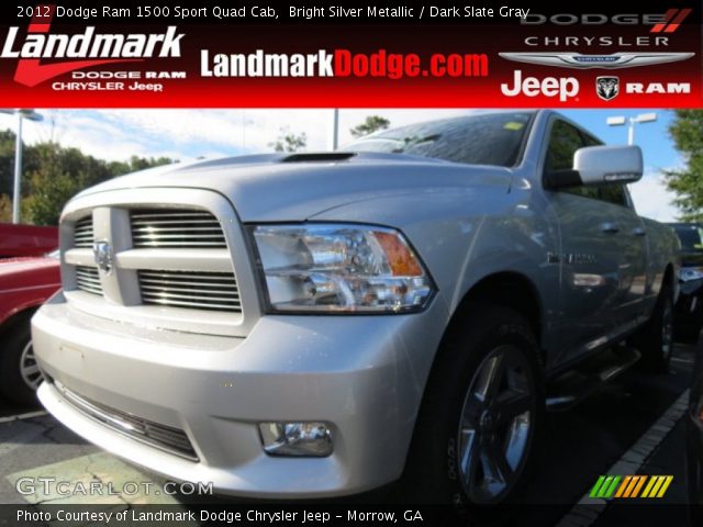 2012 Dodge Ram 1500 Sport Quad Cab in Bright Silver Metallic