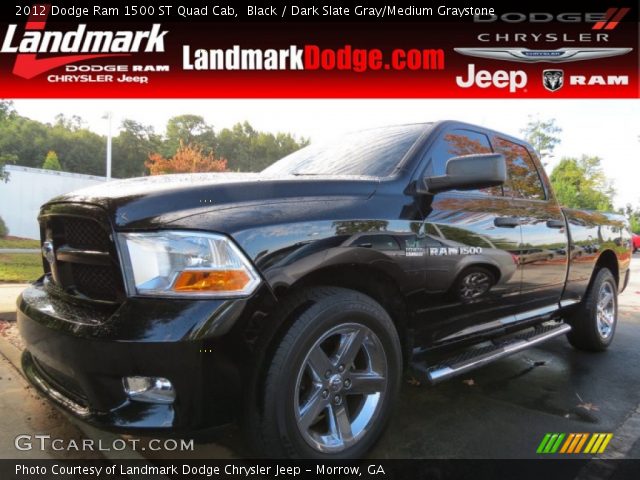 2012 Dodge Ram 1500 ST Quad Cab in Black