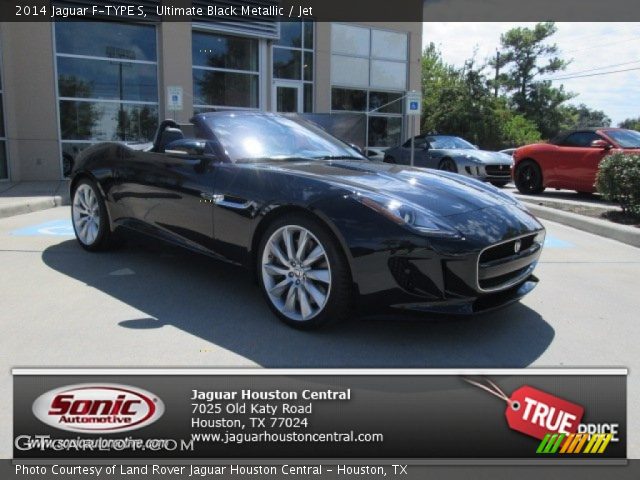 2014 Jaguar F-TYPE S in Ultimate Black Metallic