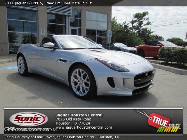 2014 Jaguar F-TYPE S in Rhodium Silver Metallic