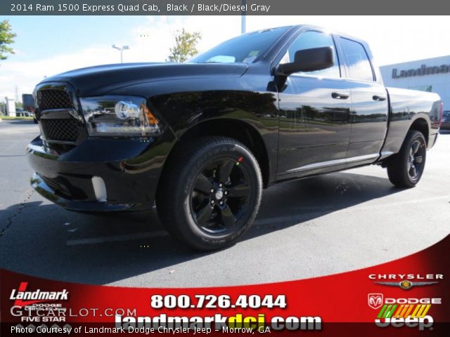 2014 Ram 1500 Express Quad Cab in Black