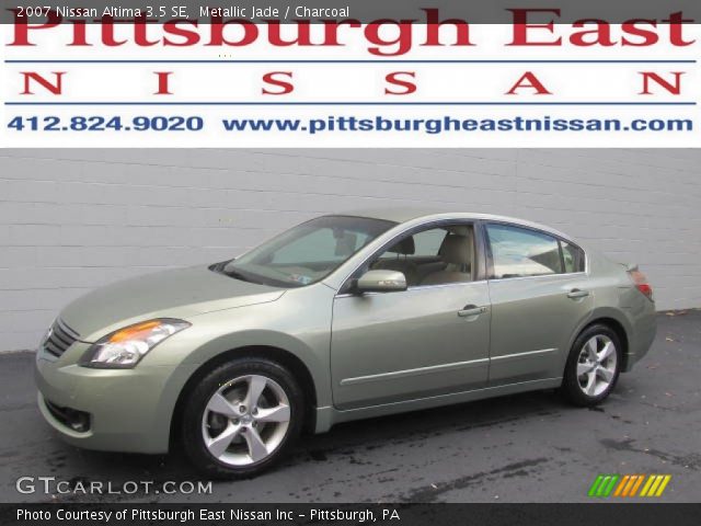 2007 Nissan Altima 3.5 SE in Metallic Jade