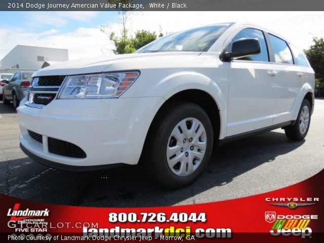 2014 Dodge Journey Amercian Value Package in White