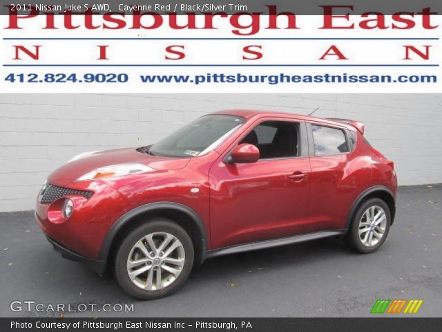 2011 Nissan Juke S AWD in Cayenne Red
