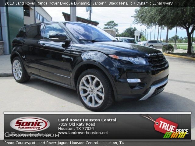 2013 Land Rover Range Rover Evoque Dynamic in Santorini Black Metallic