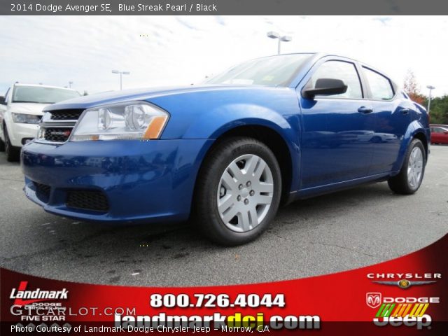 2014 Dodge Avenger SE in Blue Streak Pearl