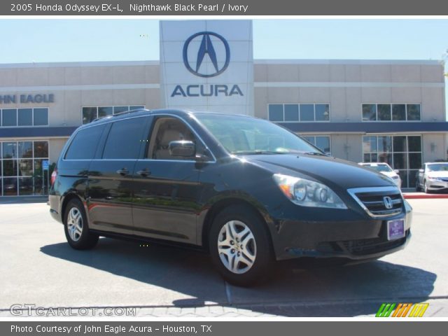2005 Honda Odyssey EX-L in Nighthawk Black Pearl