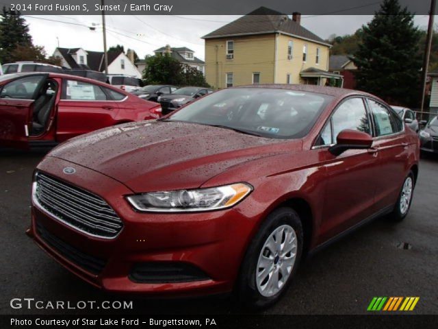 2014 Ford Fusion S in Sunset