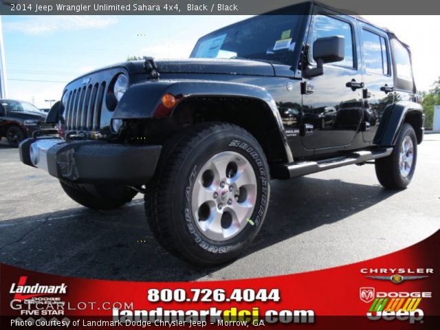 2014 Jeep Wrangler Unlimited Sahara 4x4 in Black