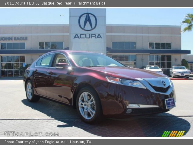 2011 Acura TL 3.5 in Basque Red Pearl