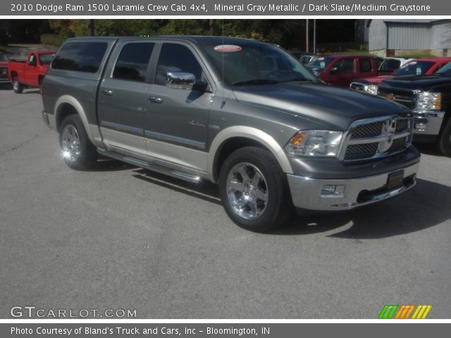 2010 Dodge Ram 1500 Laramie Crew Cab 4x4 in Mineral Gray Metallic