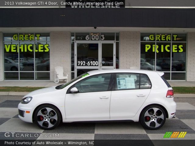 2013 Volkswagen GTI 4 Door in Candy White