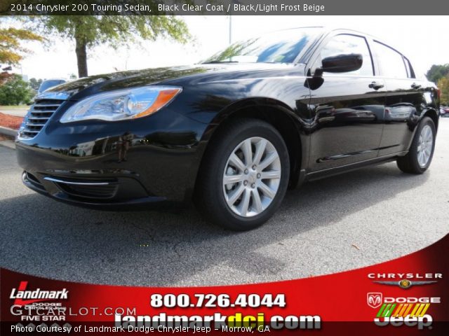 2014 Chrysler 200 Touring Sedan in Black Clear Coat