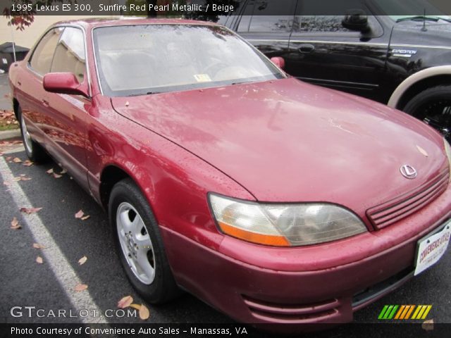 1995 Lexus ES 300 in Sunfire Red Pearl Metallic