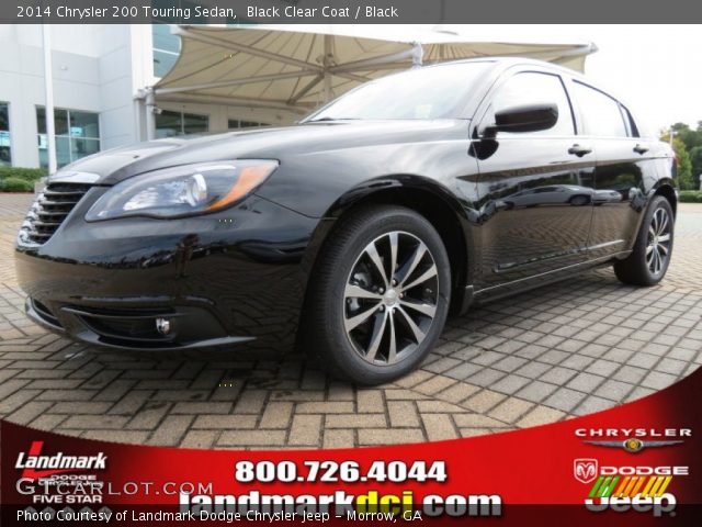 2014 Chrysler 200 Touring Sedan in Black Clear Coat