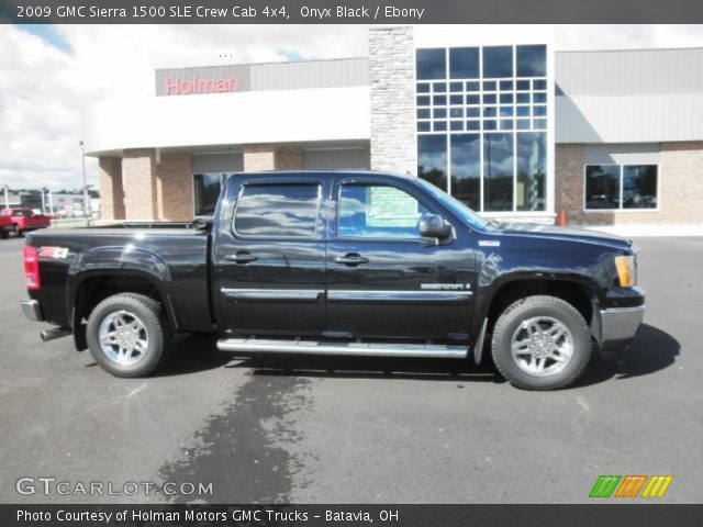 2009 GMC Sierra 1500 SLE Crew Cab 4x4 in Onyx Black