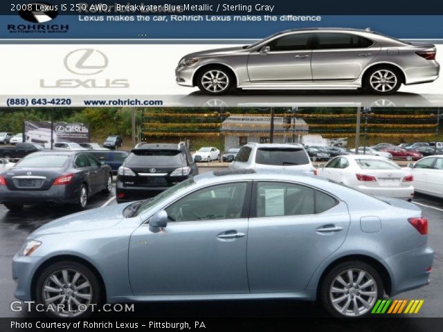 2008 Lexus IS 250 AWD in Breakwater Blue Metallic