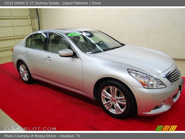 2013 Infiniti G 37 Journey Sedan in Liquid Platinum