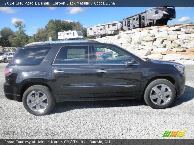 2014 GMC Acadia Denali in Carbon Black Metallic