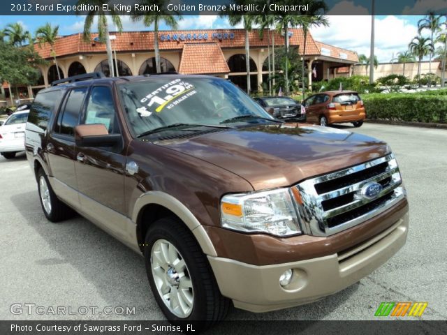 2012 Ford Expedition EL King Ranch in Golden Bronze Metallic