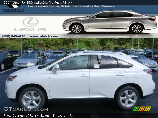 2014 Lexus RX 350 AWD in Starfire Pearl