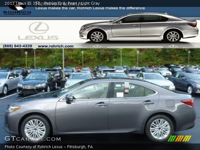 2013 Lexus ES 350 in Nebula Gray Pearl