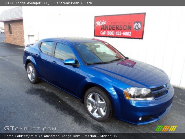 2014 Dodge Avenger SXT in Blue Streak Pearl