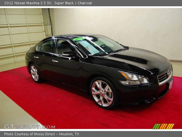 2012 Nissan Maxima 3.5 SV in Super Black