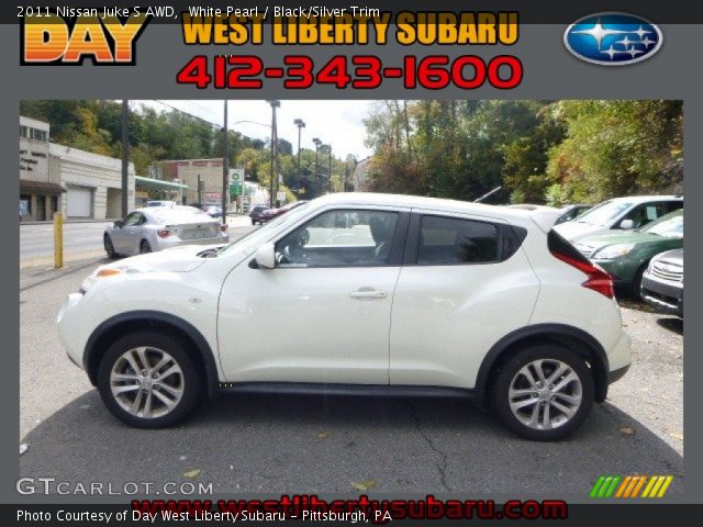 2011 Nissan Juke S AWD in White Pearl