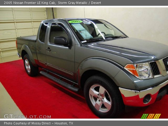 2005 Nissan Frontier LE King Cab in Storm Gray Metallic