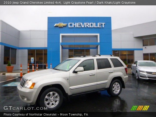 2010 Jeep Grand Cherokee Limited 4x4 in Light Graystone Pearl