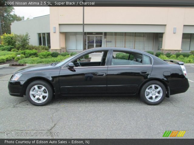 2006 Nissan Altima 2.5 SL in Super Black