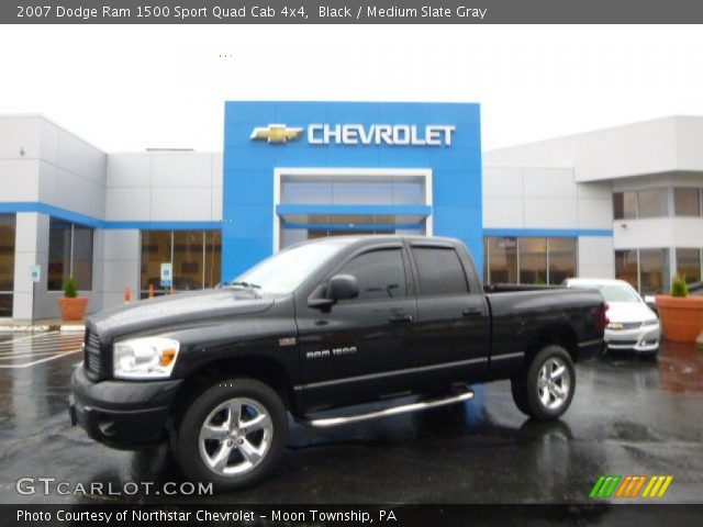 2007 Dodge Ram 1500 Sport Quad Cab 4x4 in Black