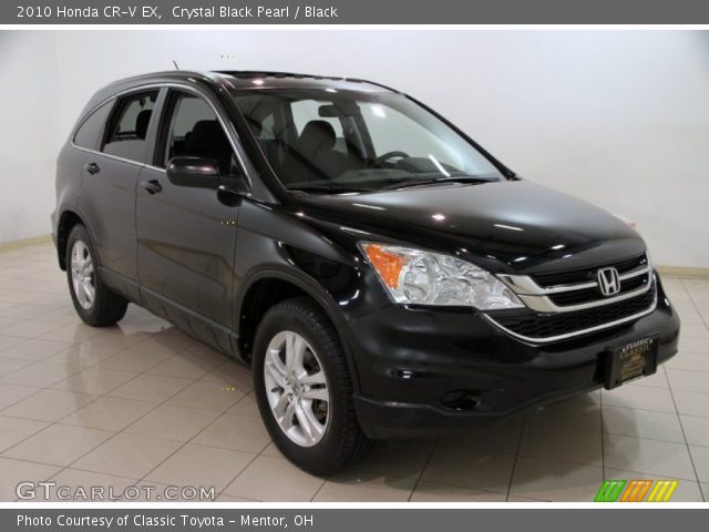 2010 Honda CR-V EX in Crystal Black Pearl