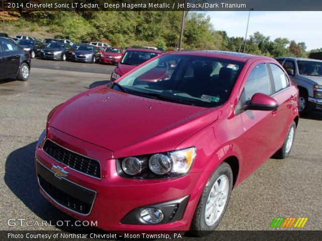 2014 Chevrolet Sonic LT Sedan in Deep Magenta Metallic