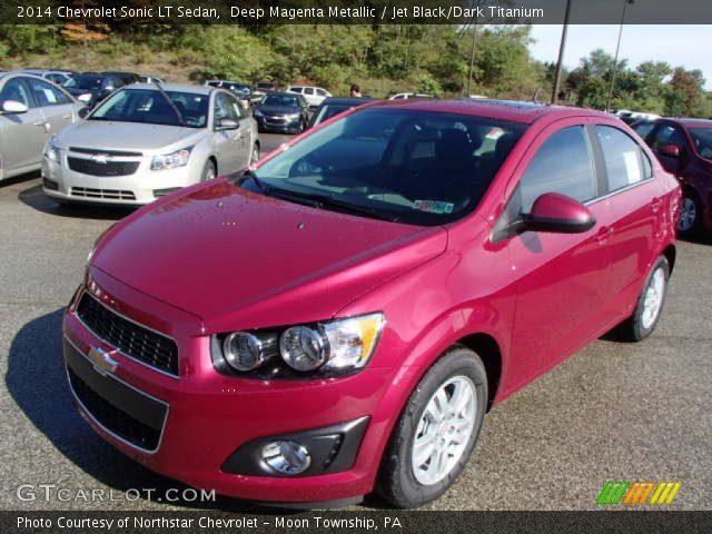 2014 Chevrolet Sonic LT Sedan in Deep Magenta Metallic