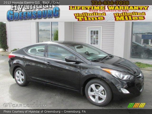 2013 Hyundai Elantra GLS in Black