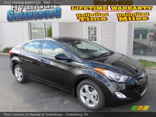 2013 Hyundai Elantra GLS in Black