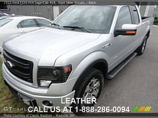 2013 Ford F150 FX4 SuperCab 4x4 in Ingot Silver Metallic