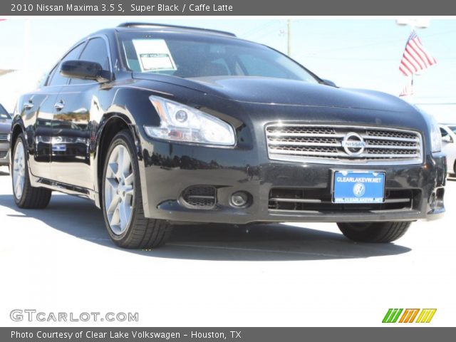 2010 Nissan Maxima 3.5 S in Super Black