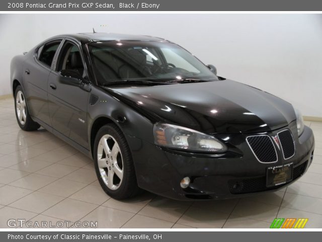 2008 Pontiac Grand Prix GXP Sedan in Black