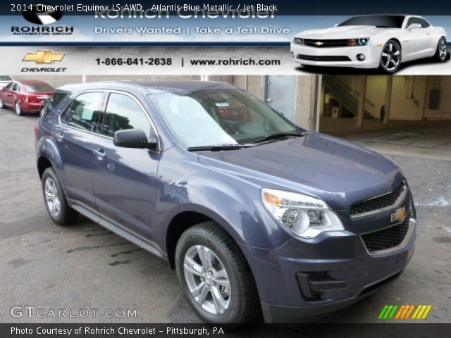 2014 Chevrolet Equinox LS AWD in Atlantis Blue Metallic