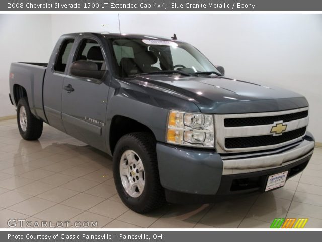 2008 Chevrolet Silverado 1500 LT Extended Cab 4x4 in Blue Granite Metallic