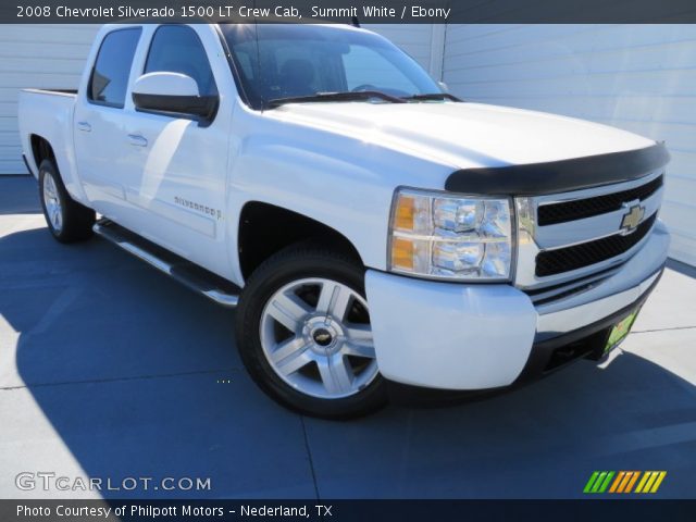 2008 Chevrolet Silverado 1500 LT Crew Cab in Summit White