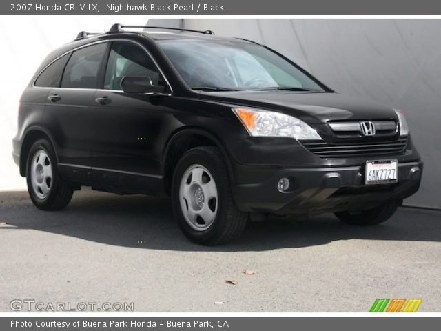 2007 Honda CR-V LX in Nighthawk Black Pearl