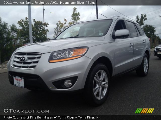 2011 Hyundai Santa Fe Limited AWD in Moonstone Silver