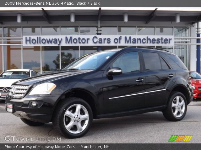 2008 Mercedes-Benz ML 350 4Matic in Black