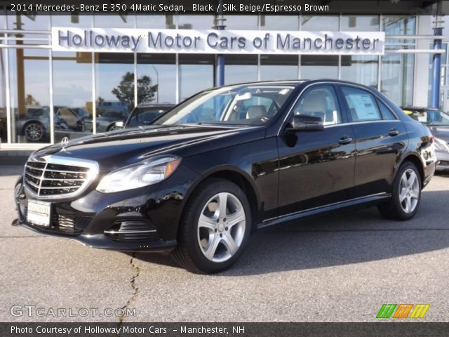 2014 Mercedes-Benz E 350 4Matic Sedan in Black