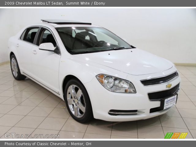 2009 Chevrolet Malibu LT Sedan in Summit White